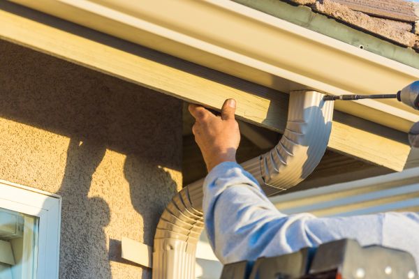 Cost of Aluminum Rain Gutter Service in Syracuse